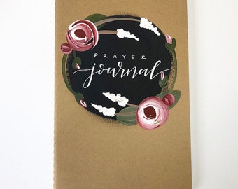 Journal// prayer journal// Beautiful Bible// Moleskine// Religious Gift