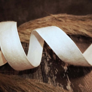 Fluffy White Felt  Wired Ribbon 1.5" Velvet Glitter Wreath Christmas  uk ribbon, trim, sewing supplies, Cake Bows Wedding