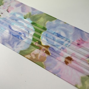 Buquê de flores retrô vintage, fita de organza com fio de flores de primavera, 60mm (2.5 ") de largura, primavera, verão, páscoa, presentes de casamento, guirlanda de bolo