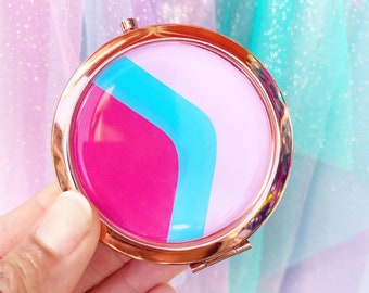 Bubblegum Wall Compact Mirror