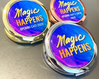 Magic Happens Compact Mirror