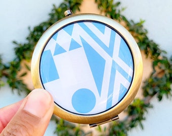 Small World Wall Compact Mirror