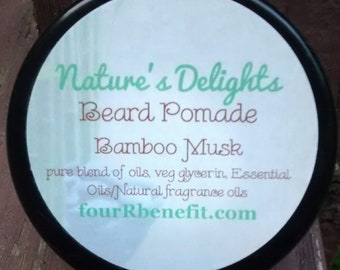 Beard & Hair Pomade, Bamboo Musk