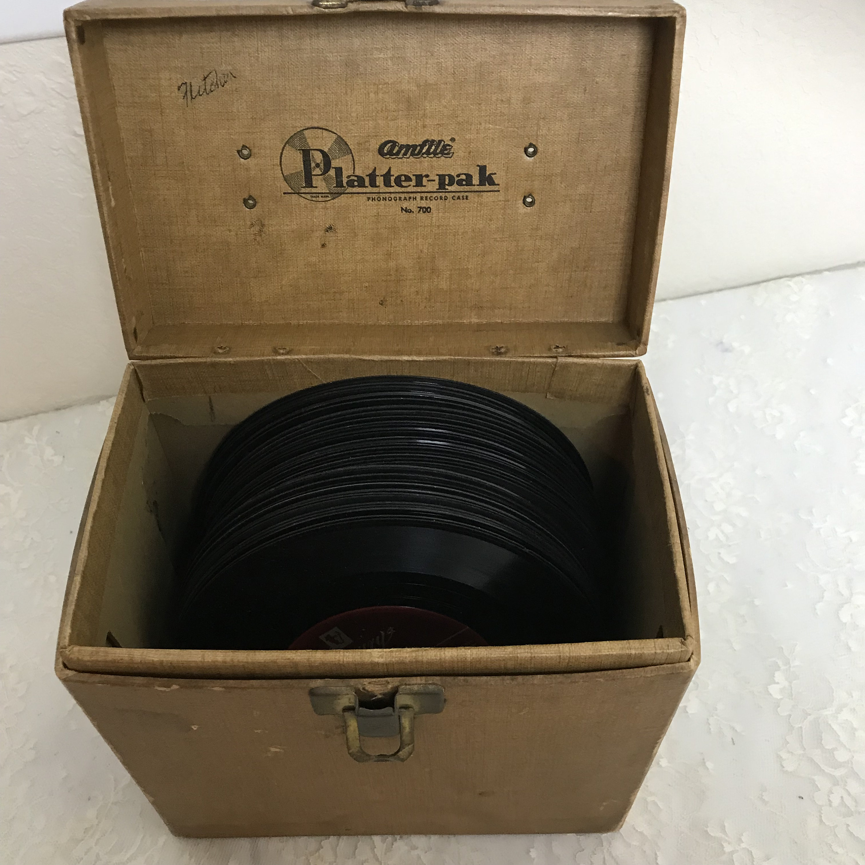 USA vintage 7インチレコードケース ヴィンテージ　ボックス USA vintage 7インチレコードケース ヴィンテージ ボックス