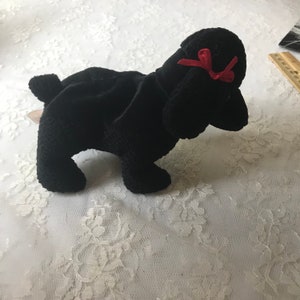 1998 TY Beanie Babies &quot;Gigi &quot; Retired Poodle  6.5&quot; Nose to Tail Tag Errors
