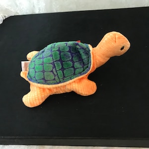 TY PeekaBoo Turtle Plush Beanie Baby Toy 7&quot; Long