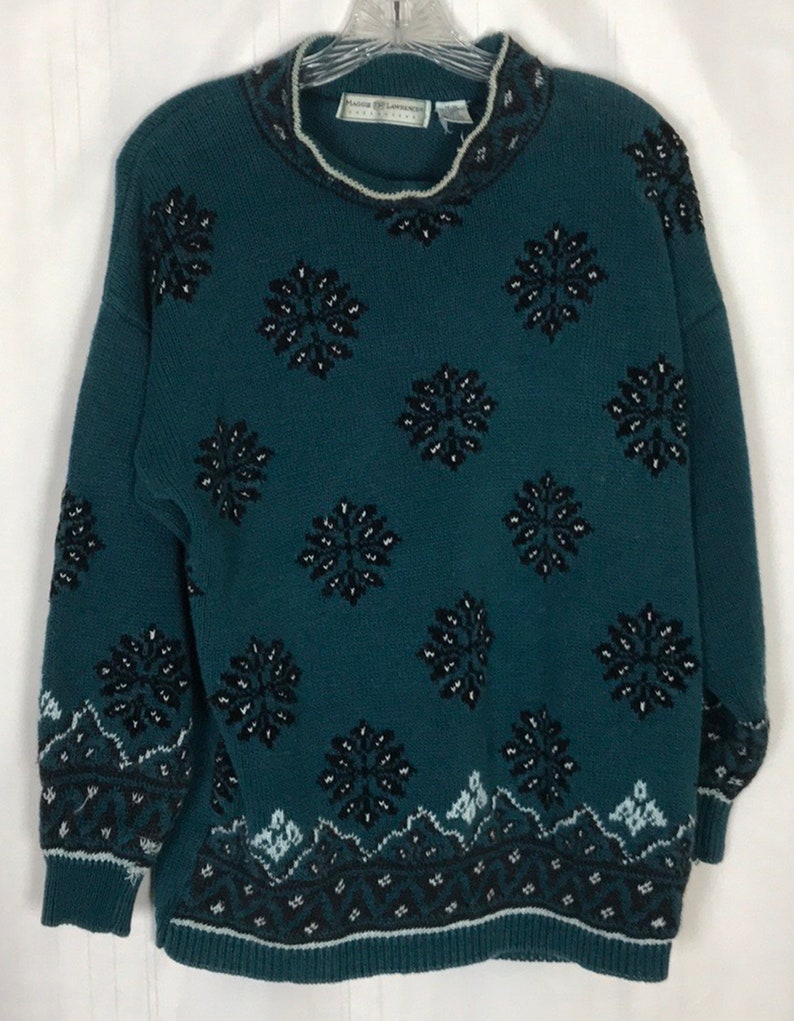 Maggie Lawrence Women's Crew Neck Pullover Sweater Size - Etsy
