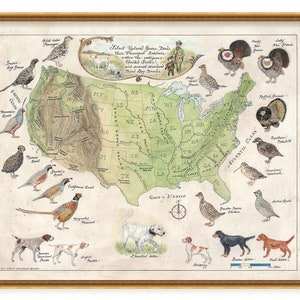 Hundekarte, Wildvogel, Zeigehund, Karte, Jagdkarte, Sportler, Handgezeichnetes Sammlerstück Karte Geschenk, Einzigartiges Geschenk für Ihn, Hundeliebhaber, Jäger