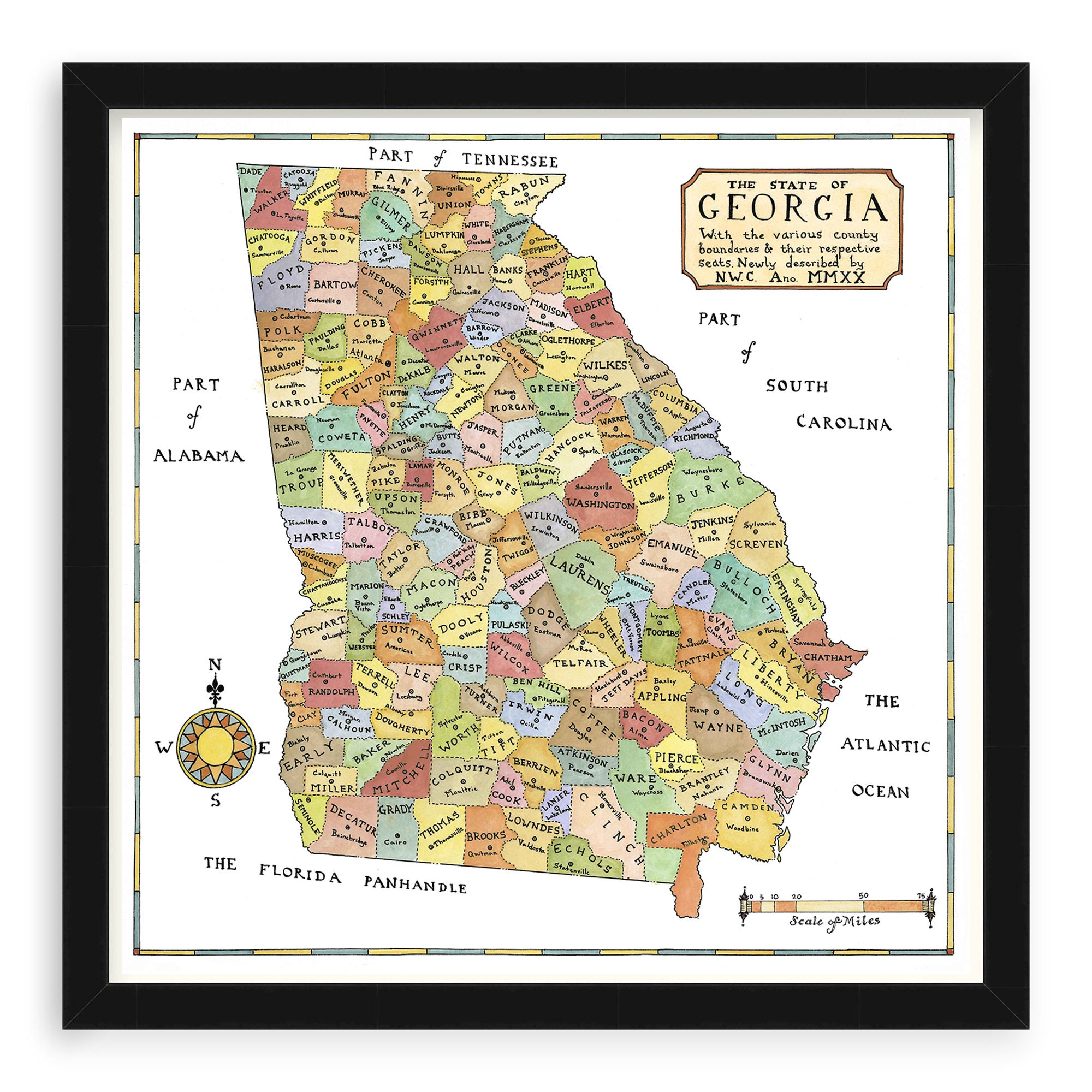 Map of Georgia, State of Georgia Map, Georgia Map, Georgia Print, Collectible Map, Georgia State Map Print - Etsy map-of-georgia-state-of-georgia-map-georgia-map-georgia-print-collectible-map-georgia-state-map-print-etsy