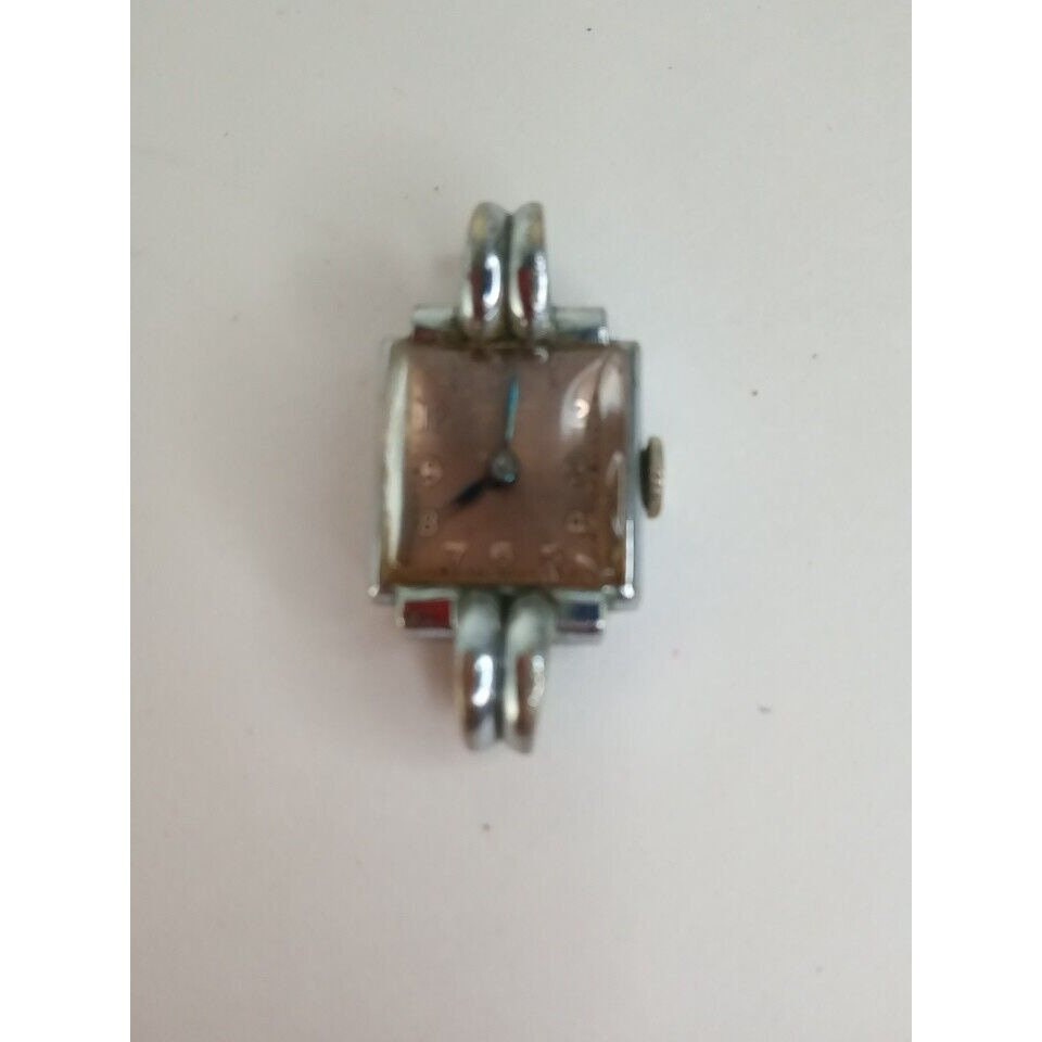 Henri Blanc Geneva Swiss Ladies Manual Wind Watch NO BAND  display picture 3