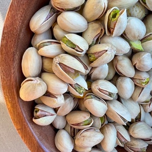 Pistachios: roasted, salted, in-shell