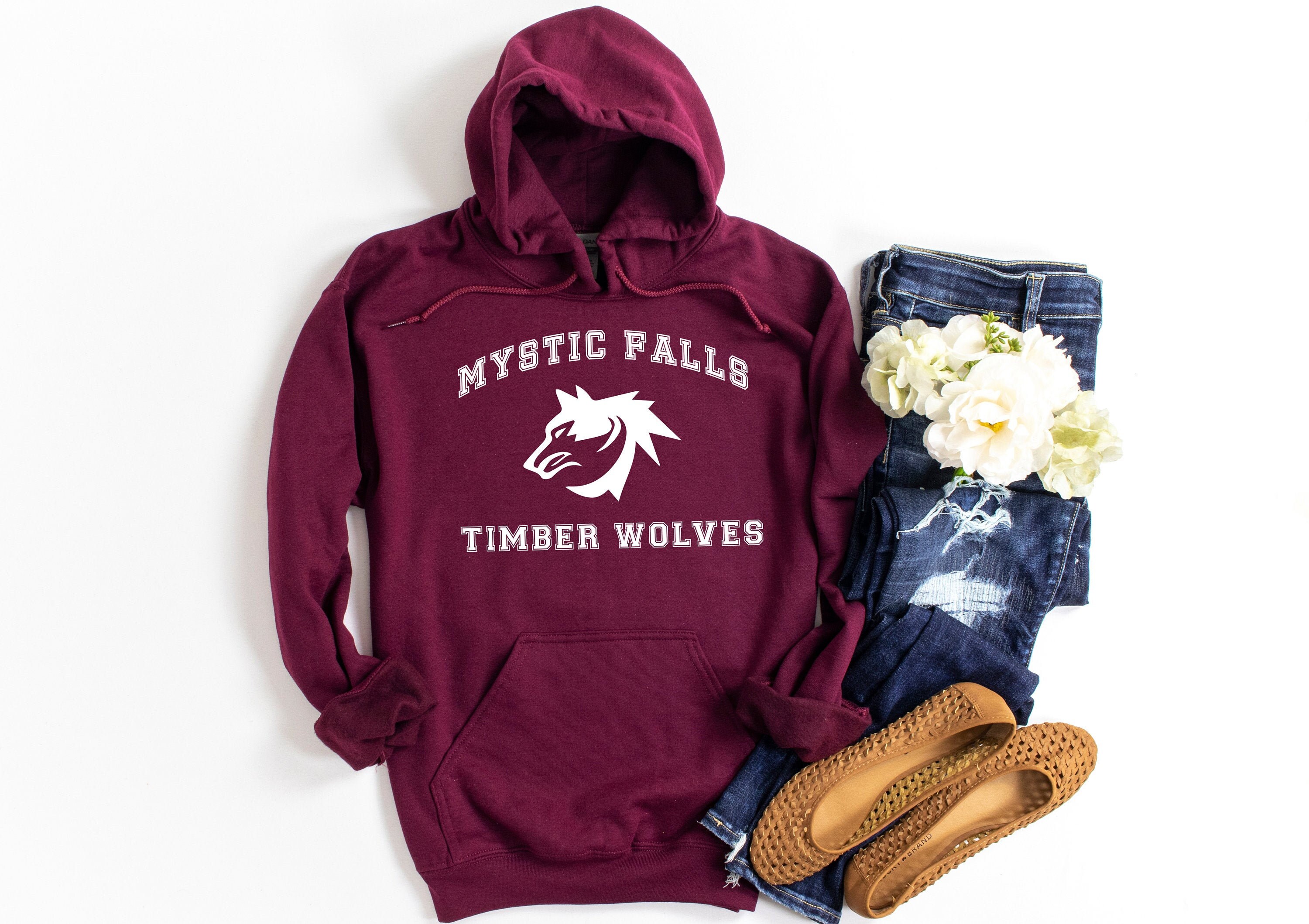 The Vampire Diaries Hoodie Damon Salvatore Sweatshirt Stefan | Etsy