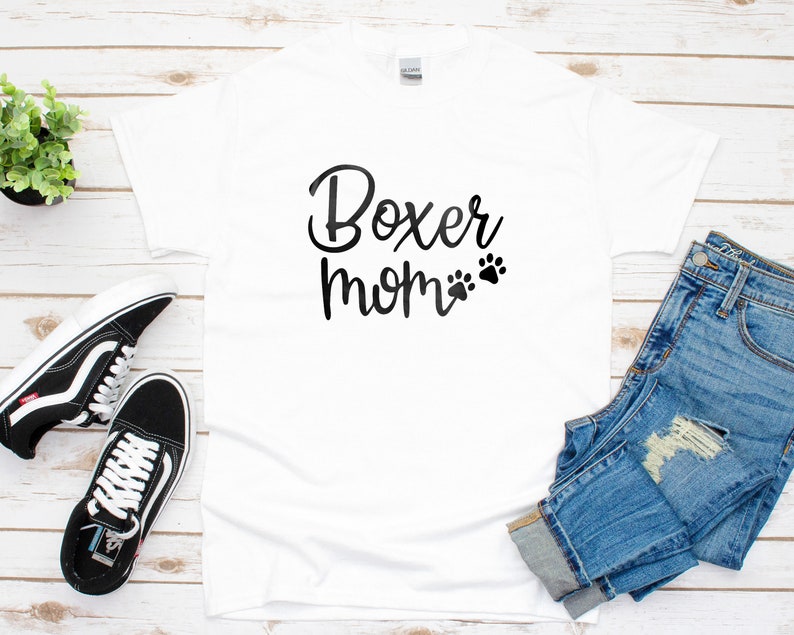 Boxer Dog Dog Mom Dog Lover Boxer Boxer Mom Boxer Gift Boxer Mom Gift Mothers Day Boxer Mom Shirt Boxer Mom Gift Dog