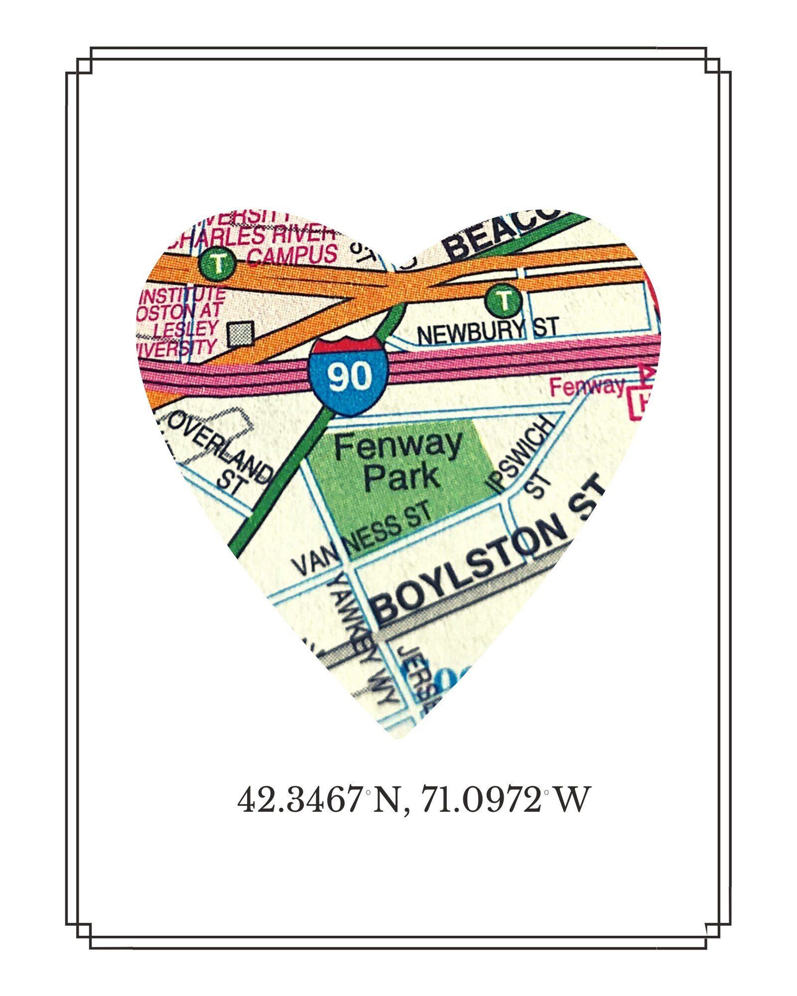 Fenway Park Location Map - od7xk9j