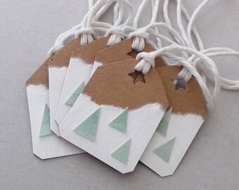 Geldgeschenk Weihnachtsgeschenk Weihnachten Geschenk Deko Pinguin weiß silber