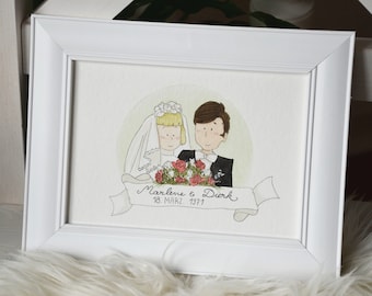 Illustration | Silberne Hochzeit