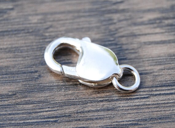 Buy Sterling Silver 18mm Lobster Claw Clasp DB1X Online in India