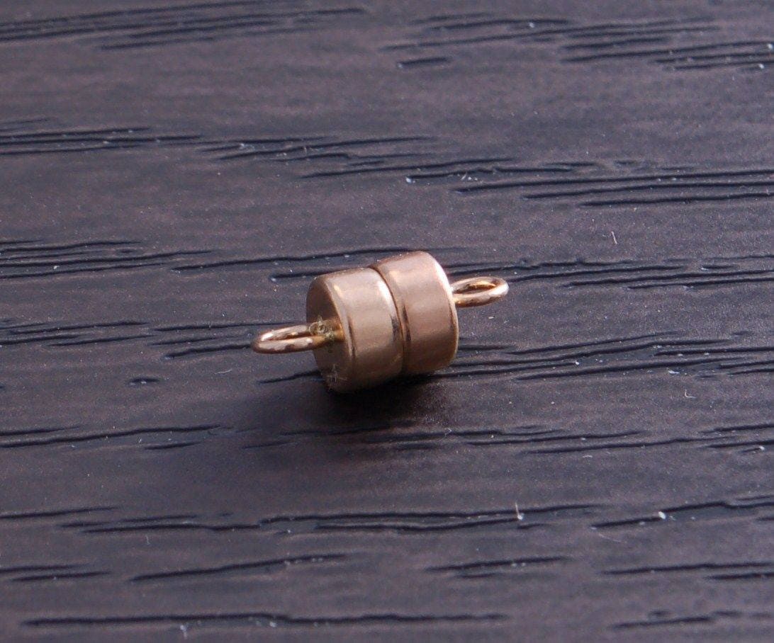 One 14k Gold Barrel Clasp DB4P Etsy