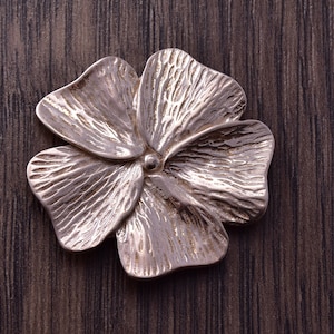 One Sterling Silver Flower Casting Large - EB4