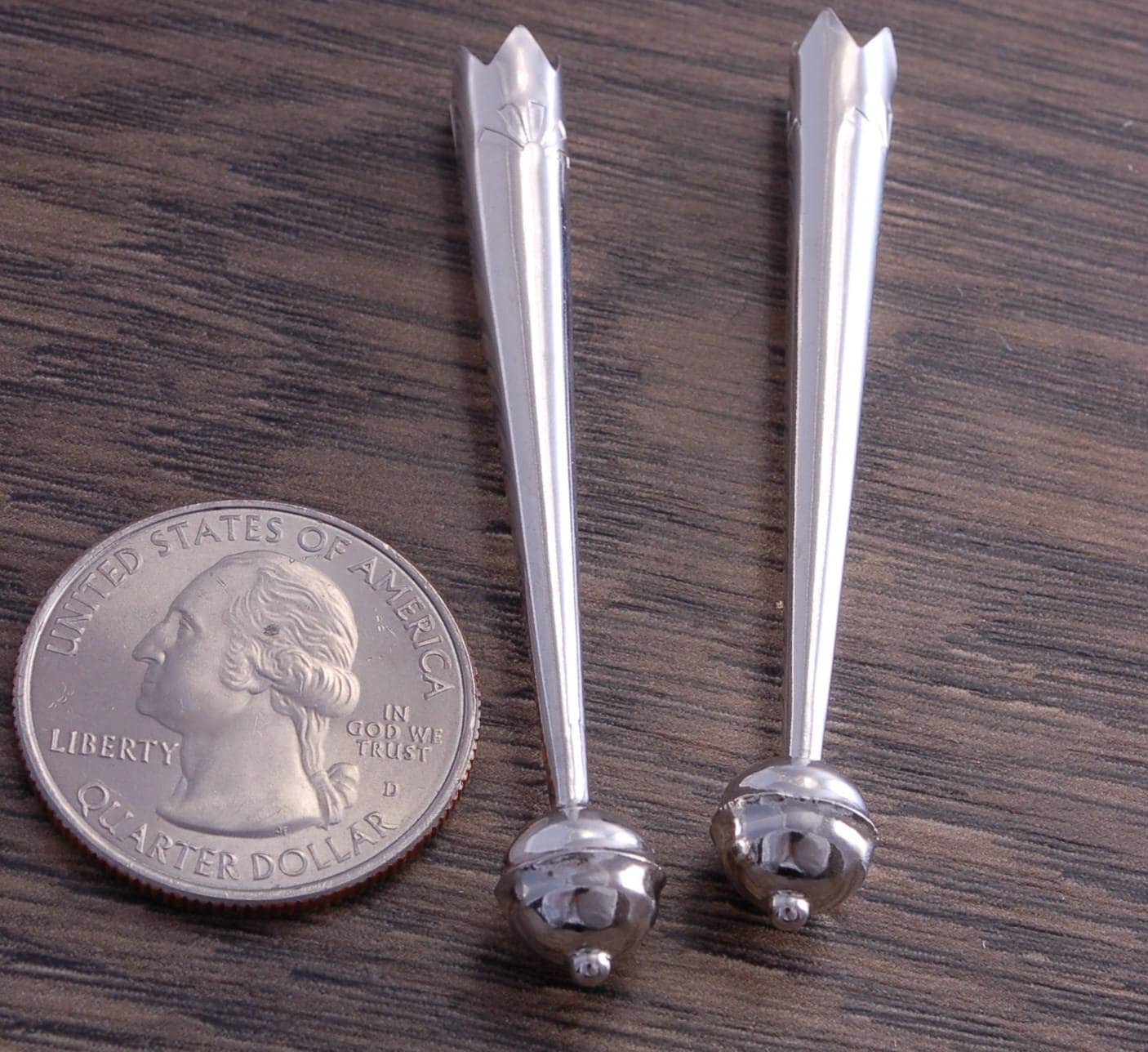 Bolo Tips Sterling Silver Bolo Tie Tips With 8mm Bead DB2Z - Etsy