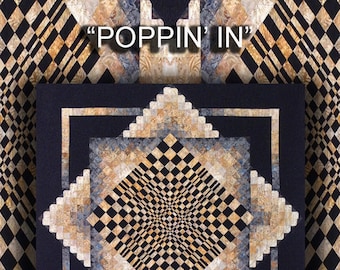 Poppin In Quilt Pattern Digital File Download