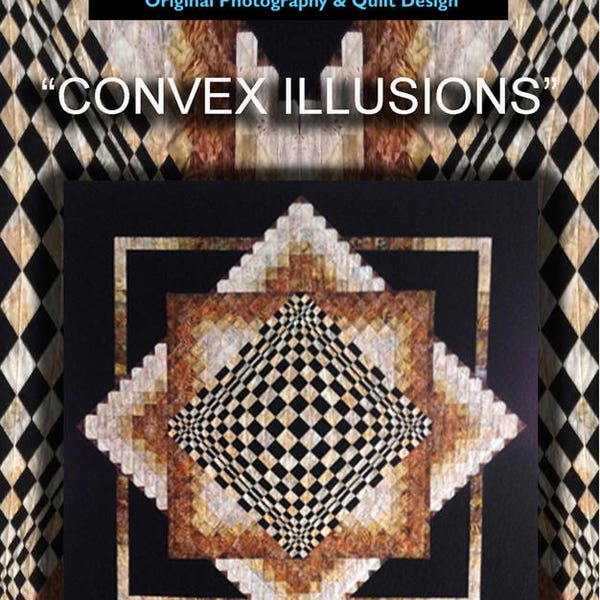 Convex Illusions Quilt Pattern Digital File Download