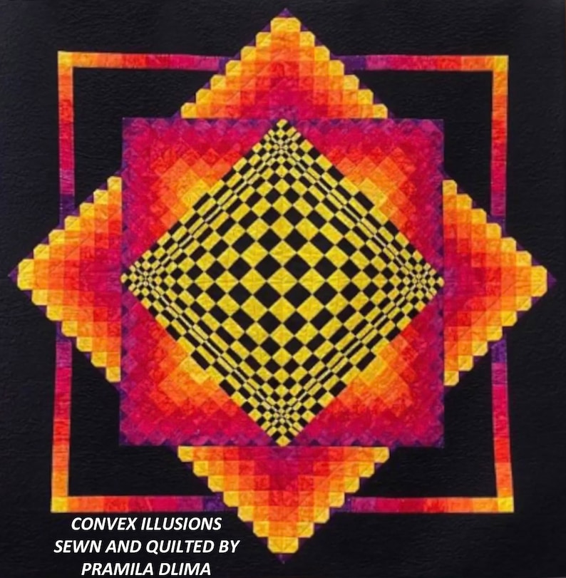 Convex Illusions Quilt Pattern image 4