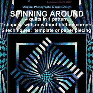 Spinning Around Quilt Pattern