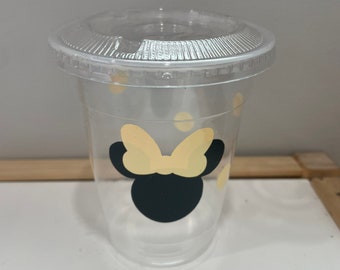 Taza Minnie Mouse con tapa