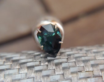 1.05ct Natural Australian Parti Sapphire Pear Loose Gemstone