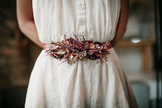 Elegant Pink and Cream Floral Belt Shyanne Women main image 4
