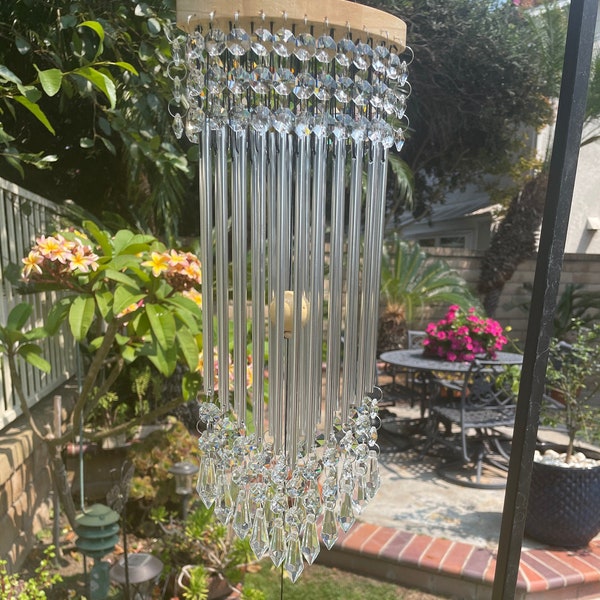 Wind Chime Crystal Chandelier Sun Catcher