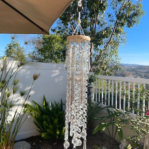 Crystal Wind Chime Chandelier Sun Catcher