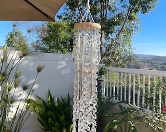 Crystal Wind Chime Chandelier Sun Catcher