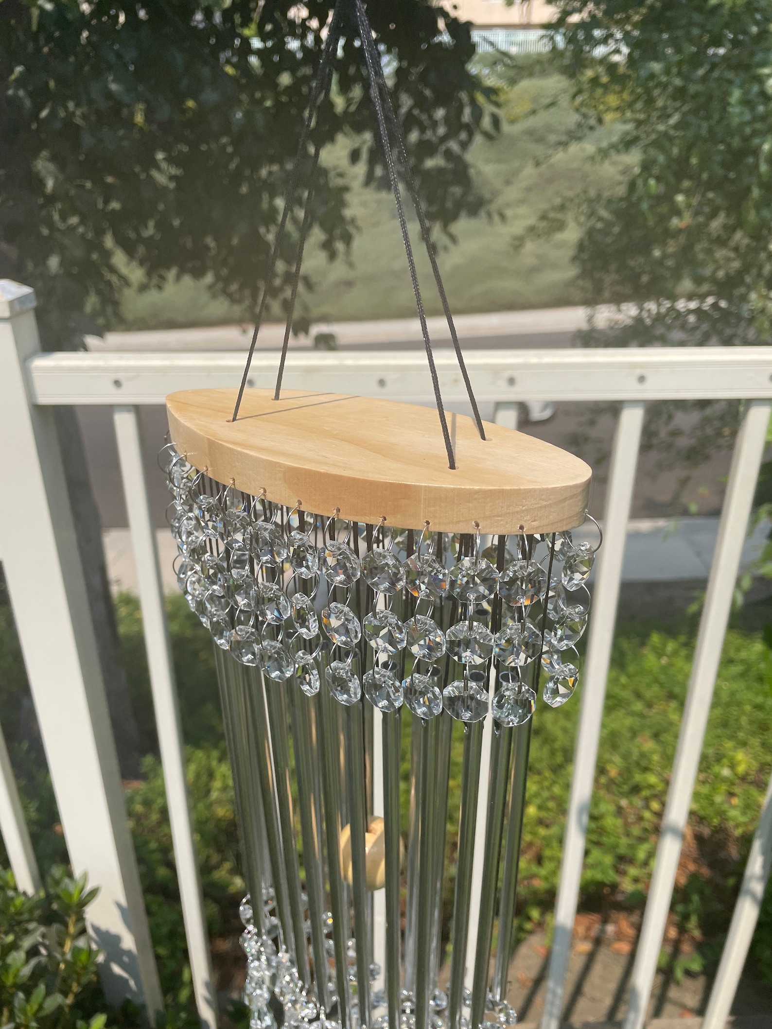 Crystal Wind Chime Chandelier Sun Catcher Etsy