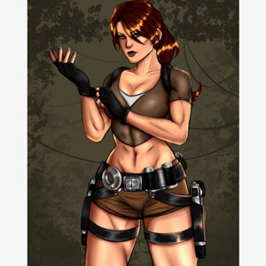 Tomb Raider Legend - Art Print