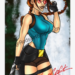 Tomb Raider - Art Print