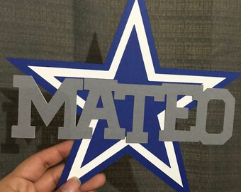 Dallas Cowboys Cake Etsy