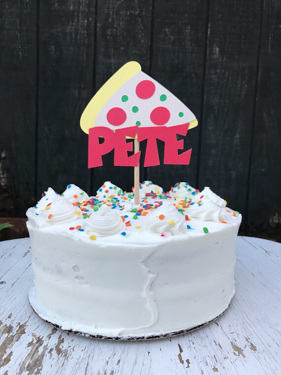 Pizza Cake Topper Custom Pizza Wall Decoration Large Small Etsy Pizza Cake Topper Custom Pizza Wall Decoration Large Small Etsy