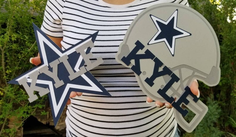 Dallas Cowboys Decorations Dallas Cowboys Party Theme Dallas Etsy