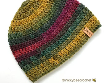 Crocheted Beanie Hat