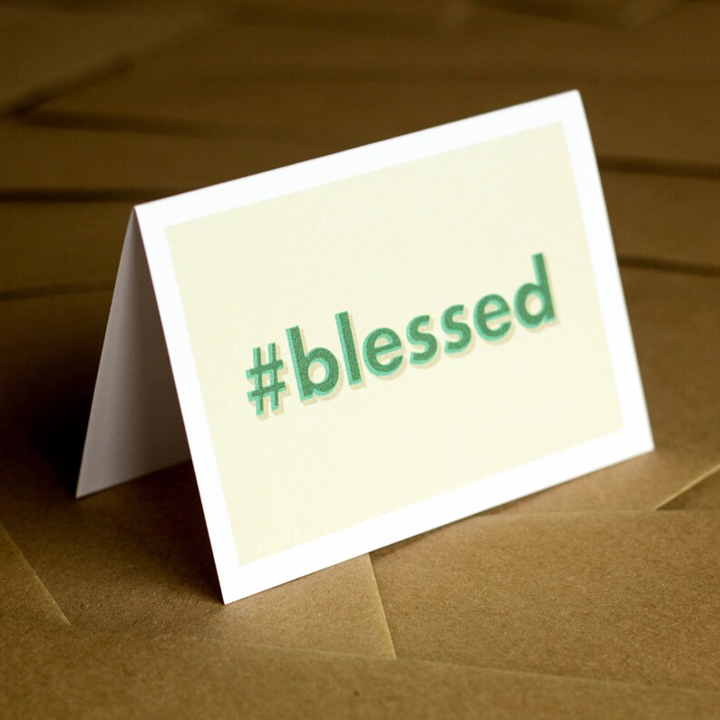 Greeting Cards Hashtag Cards Greeting Cards Greeting Card Set Thank You Cards Set Set of 6 Assorted Boxed Set Box Set