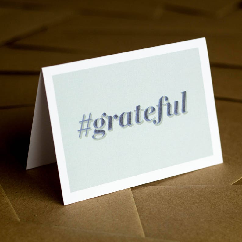 Greeting Cards Hashtag Cards Greeting Cards Greeting Card Set Thank You Cards Set Set of 6 Assorted Boxed Set Box Set