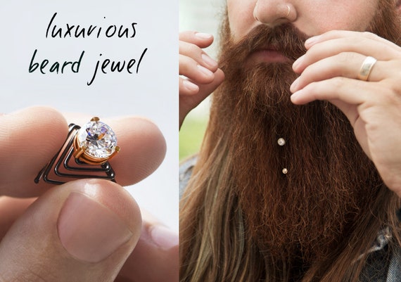 El anillo de barba toma una nueva forma de un - Etsy España