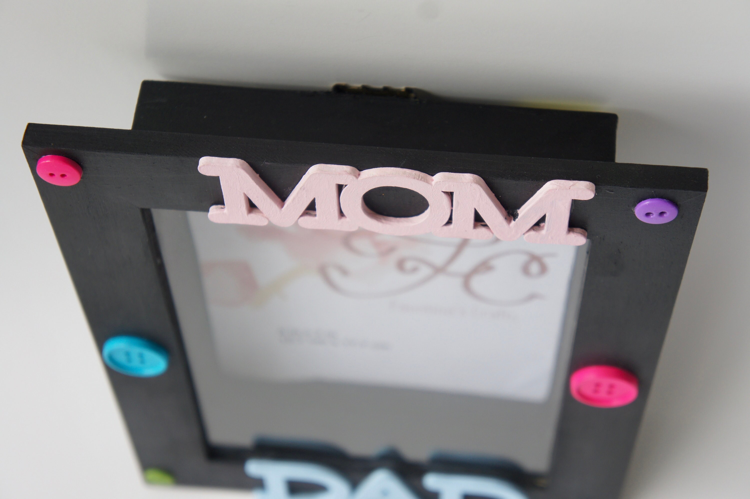 Mom & Dad Photo Frame | Etsy