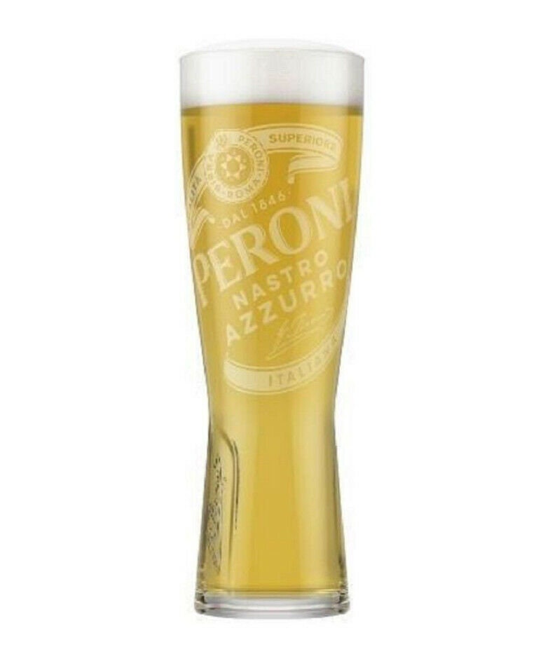 Personalised 1 Pint New Design Peroni Lager Glass Engraved 