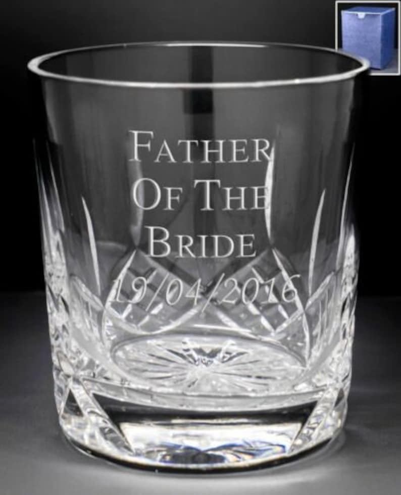 Personalised 8oz Crystal Whisky Glass Engraved Etsy