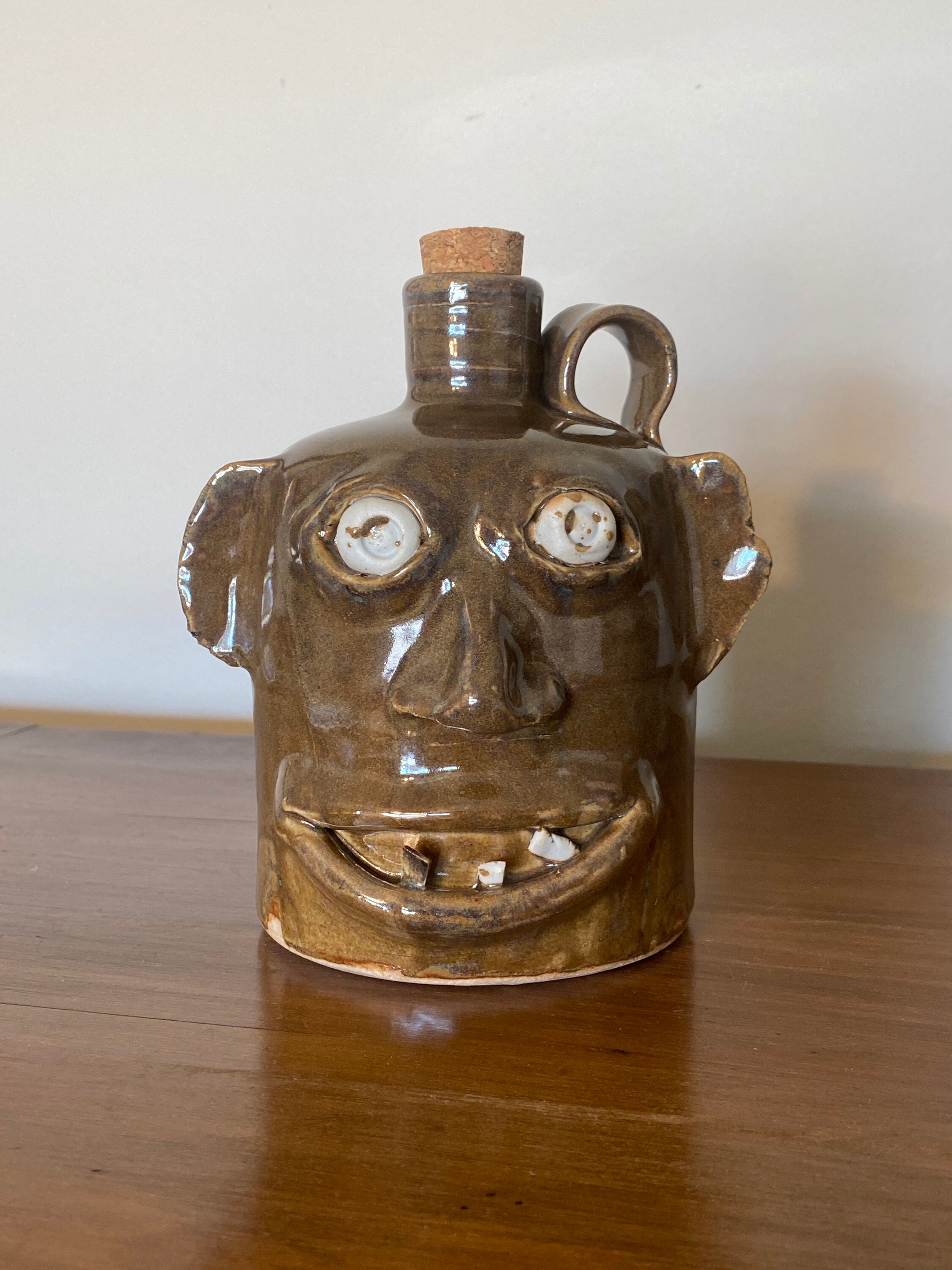 Face Jug Traditional Style Etsy