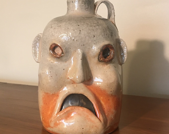 Face Jug Traditional Style Etsy