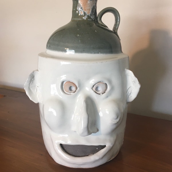 Face Jugs Pottery Etsy